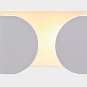 Arandela LED Externa 6W Retangular IP44 Branco Quente Branco Quente
