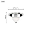 LAMPADA LED SOF IRC95 AR111 6° 12W 2700K - Image 2