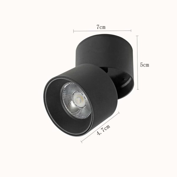 SPOT LED SOBREPOR ALNY 24? 10W 3000K - Image 5