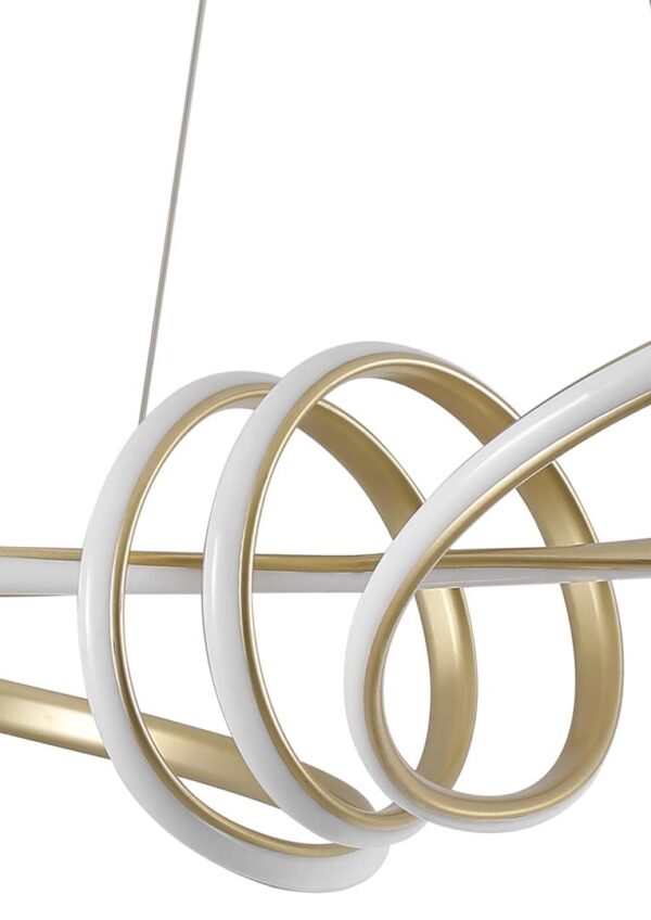 PENDENTE LED BIE 45W 3000K DOURADO - Image 2