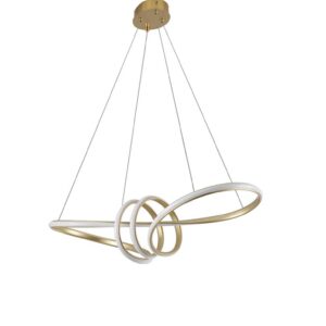 PENDENTE LED BIE 45W 3000K DOURADO