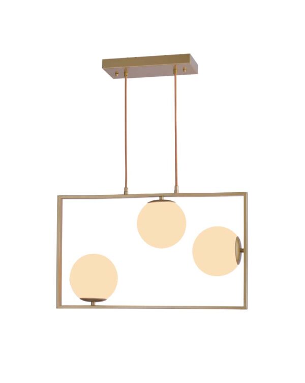 PENDENTE IBBA 3*E27 15CM DOURADO - Image 8