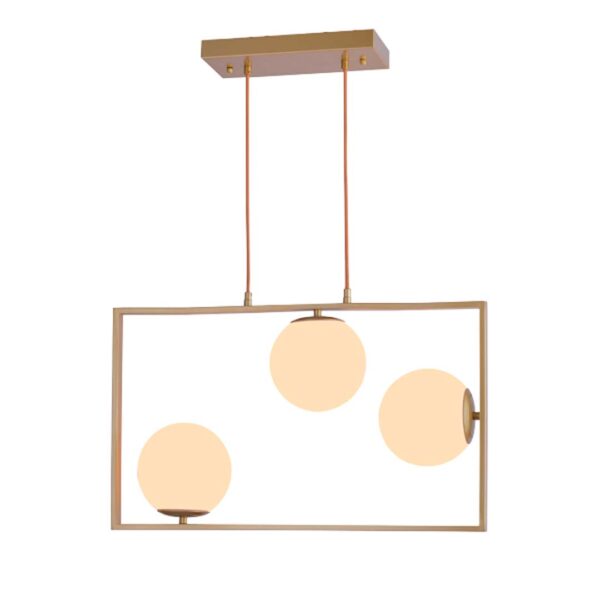 PENDENTE IBBA 3*E27 15CM DOURADO - Image 17