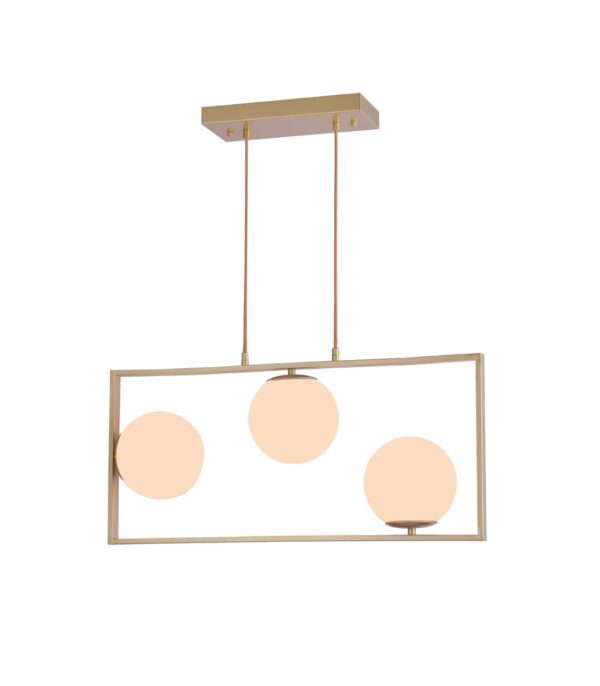PENDENTE IBBA GR 3*E27 15CM DOURADO - Image 6