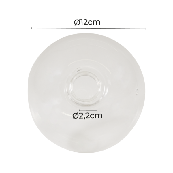GLOBO CRISTAL 12CM P/LINHA JANOR/JABUTICABA - Image 2
