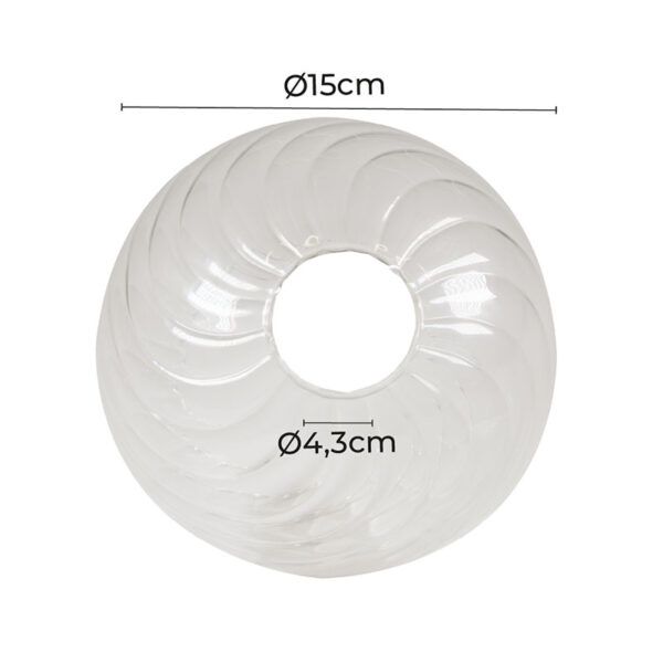 GLOBO CRISTAL 15CM P/LINHA LIRA - Image 2