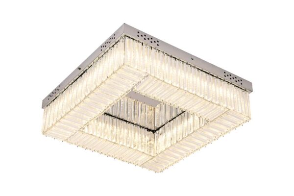 PLAFON LED SOPHI CRISTAL QDR 60CM 60W