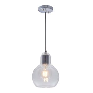 PENDENTE LASI E27 CRISTAL