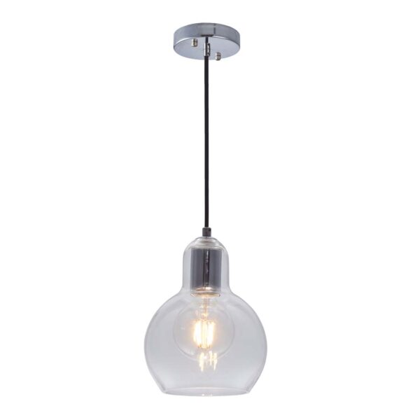 PENDENTE LASI E27 CRISTAL