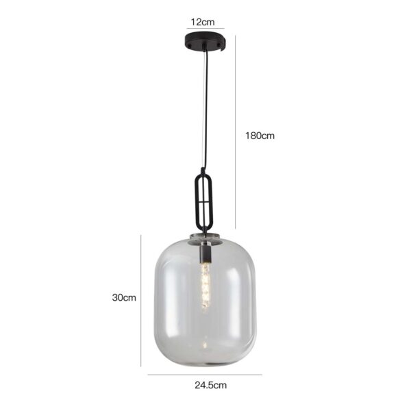 PENDENTE GLIVE E27 CRISTAL - Image 8