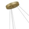PENDENTE LED BEAN 60+80CM 4M 67W 3000K DOURADO - Imagem 8