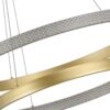 PENDENTE LED BEAN 60+80CM 4M 67W 3000K DOURADO - Imagem 14
