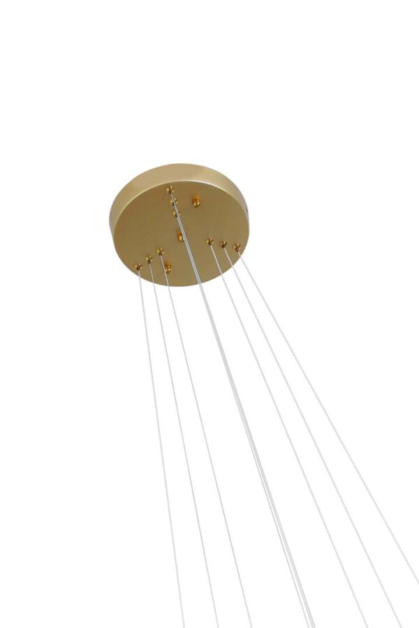 PENDENTE LED BEAN 40+60+80CM 5M 83W 3000K DOURADO FOSCO - Image 8