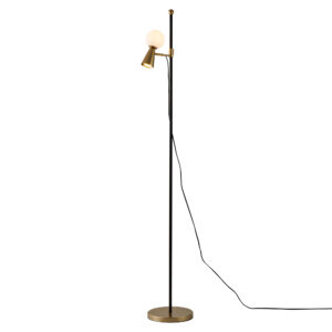 ABAJUR TEAS DE COLUNA 1G9 1MR16 10CM DOURADO FOSCO PRETO