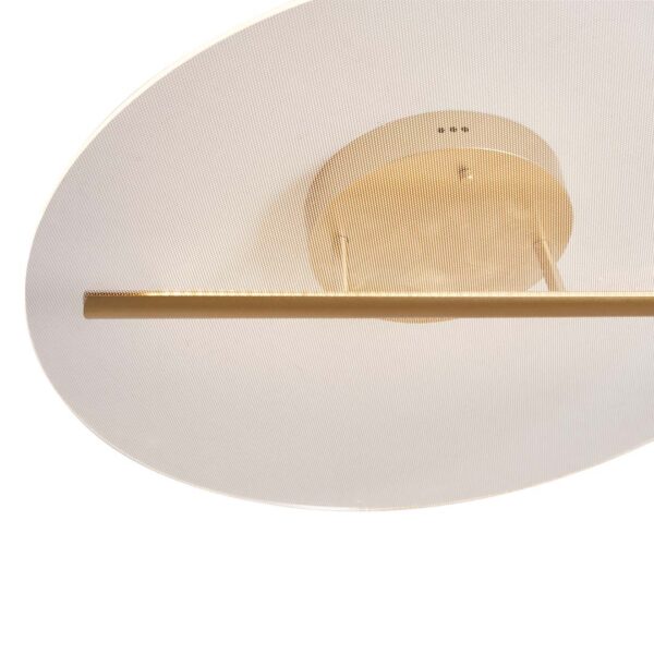 PLAFON LED RAZI 1MOD. 17W 3000K DOURADO FOSCO - Image 4