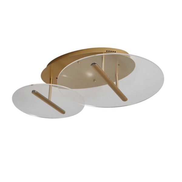 PLAFON LED RAZI 2MOD. 19W 3000K DOURADO FOSCO - Image 3