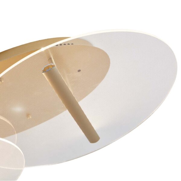 PLAFON LED RAZI 2MOD. 19W 3000K DOURADO FOSCO - Image 12