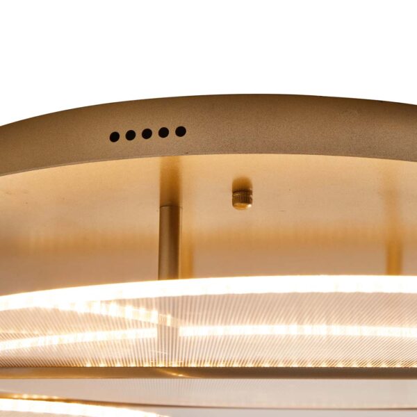 PLAFON LED RAZI 3 MOD. 35W 3000K DOURADO FOSCO - Image 12