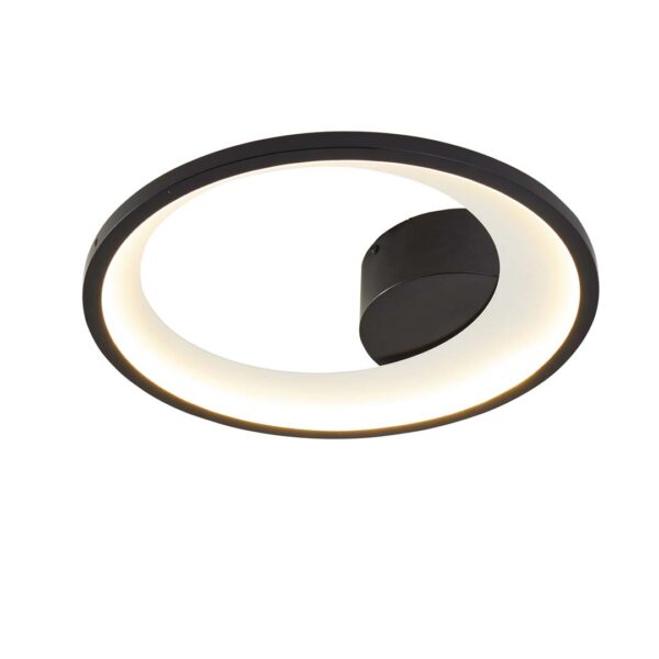 PLAFON LED ZAHAL UNO 27W 3000K PRETO - Image 3