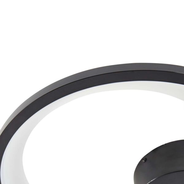 PLAFON LED ZAHAL UNO 27W 3000K PRETO - Image 6