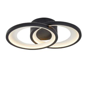 PLAFON LED ZAHAL ELI 42W 3000K PRETO