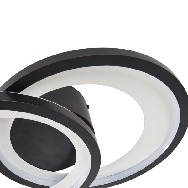 PLAFON LED ZAHAL ELI 42W 3000K PRETO - Image 6
