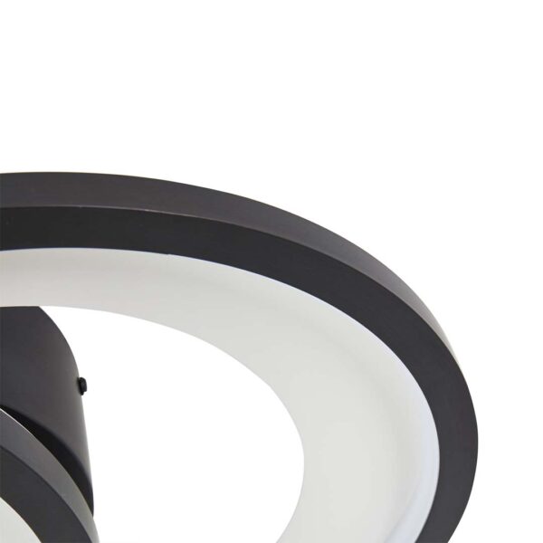 PLAFON LED ZAHAL ELI 42W 3000K PRETO - Image 7