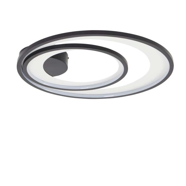 PLAFON LED ZAHAL DUO 54W 3000K PRETO