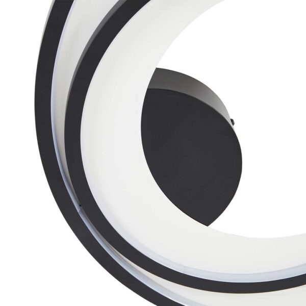 PLAFON LED ZAHAL DUO 54W 3000K PRETO - Image 5