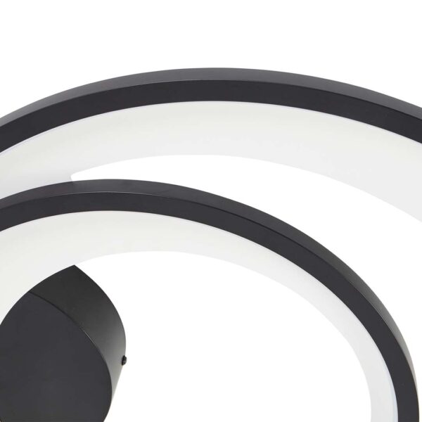PLAFON LED ZAHAL DUO 54W 3000K PRETO - Image 6