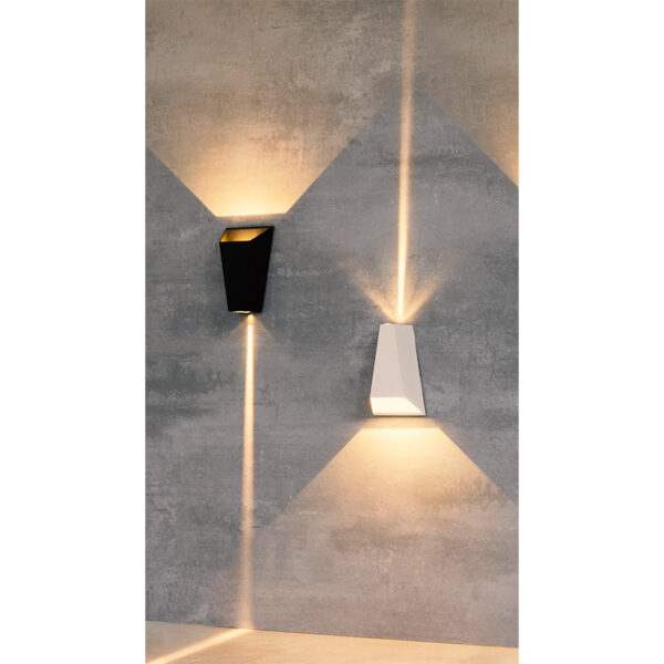 ARANDELA LED DRIE 6W IP65 3000K PRETO ABS - Image 2
