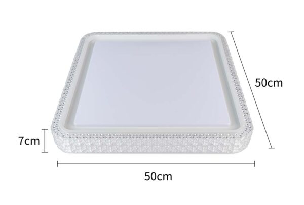 PLAFON LED KENLE QDR. 50CM 36W 3K/4K/6.5K BR - Image 3