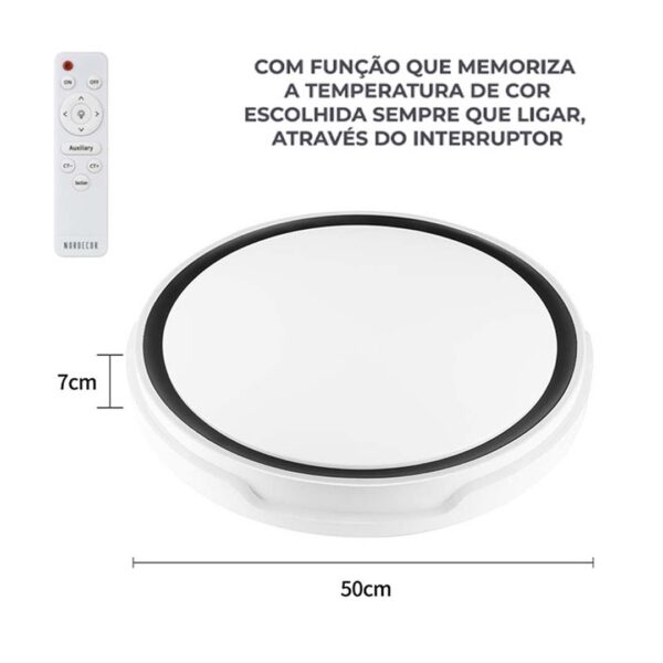 PLAFON LED GESI RED. 50CM 36W 3K/4K/6.5K BR/PRT - Image 4
