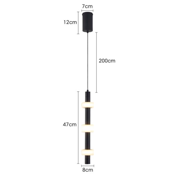 PENDENTE LED AUS 18W 3000K PT - Image 6