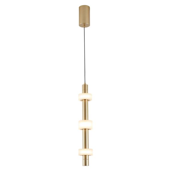 PENDENTE LED AUS 18W 3000K OURO CHAMPAGNE - Image 3