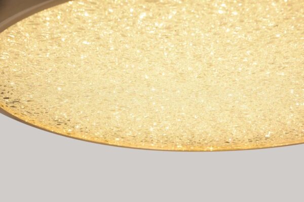 PLAFON LED ZOVA 58CM 50W 3000K OURO BRILHO - Image 6