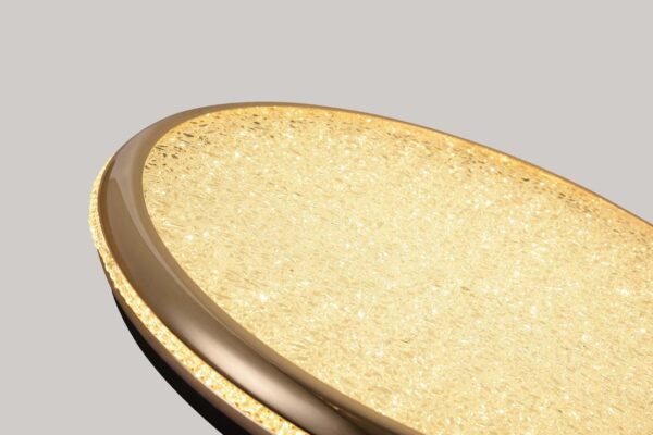PLAFON LED ZOVA 58CM 50W 3000K OURO BRILHO - Image 7