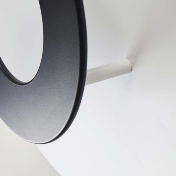 PLAFON LED KOTE C/ 40CM 24W 3000K PT/BR - Imagem 3