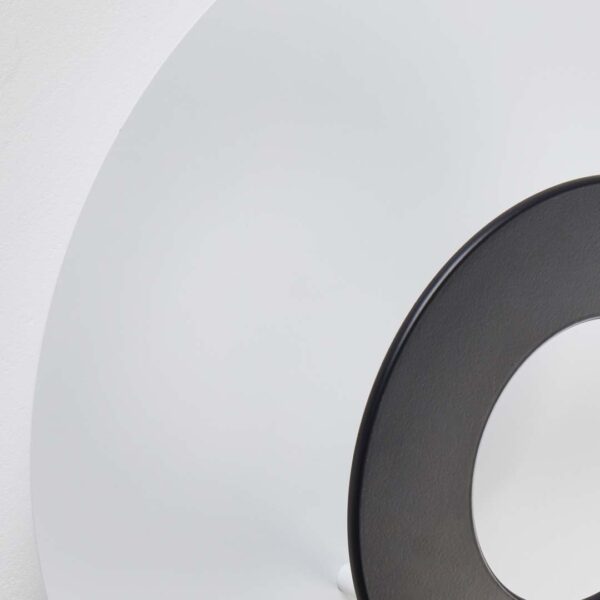 PLAFON LED KOTE C/ 40CM 24W 3000K PT/BR - Imagem 4