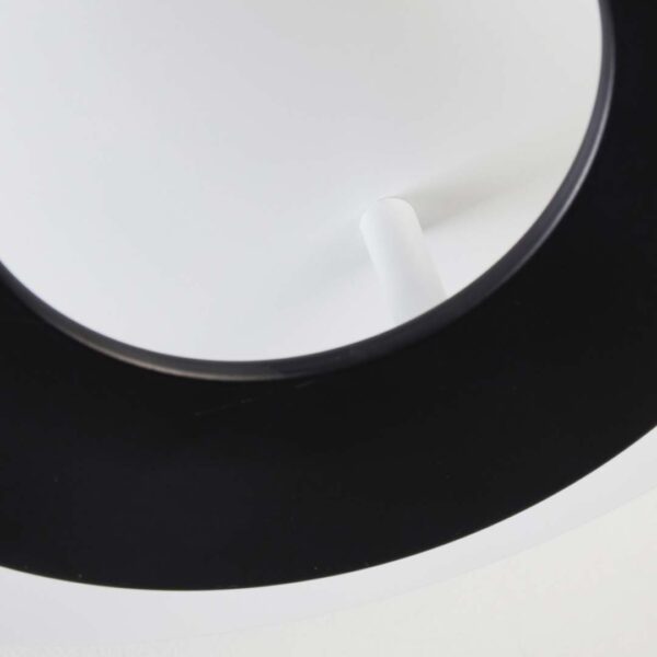 PLAFON LED KOTE C/ 40CM 24W 3000K PT/BR - Imagem 5