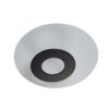 PLAFON LED KOTE C/ 40CM 24W 3000K PT/BR - Imagem 7