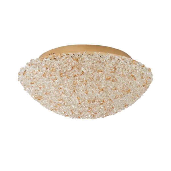 PLAFON LED JOU 40CM 24W 3000K DOURADO BRILHO - Image 3