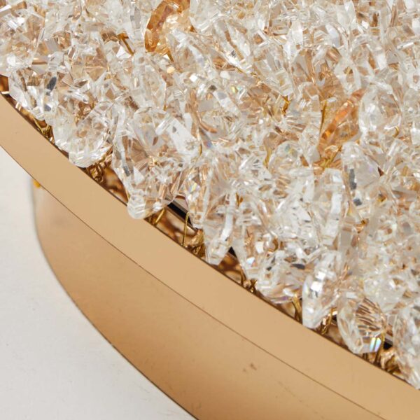 PLAFON LED JOU 50CM 36W 3000K DOURADO BRILHO - Image 4