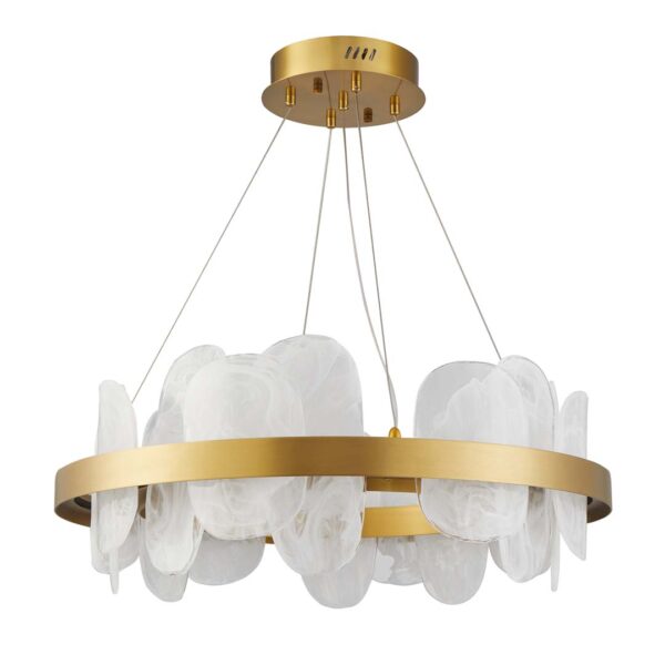 PENDENTE LED BLOE 65CM 50W 3000K DOURADO FOSCO - Image 4