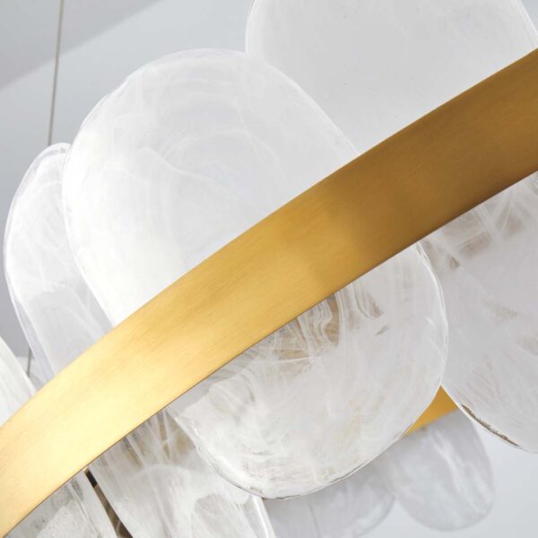 PENDENTE LED BLOE 65CM 50W 3000K DOURADO FOSCO - Image 6