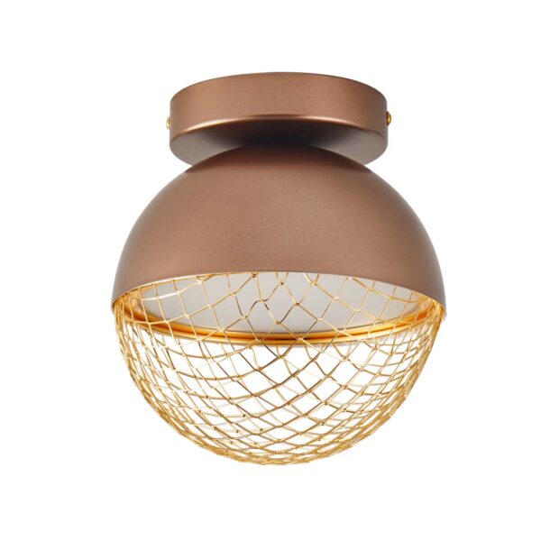 PLAFON LED REZI 18CM 12W 3000K COBRE - Image 2