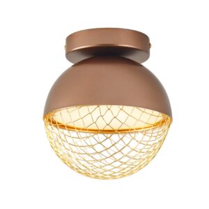 PLAFON LED REZI 18CM 12W 3000K COBRE