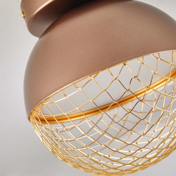 PLAFON LED REZI 18CM 12W 3000K COBRE - Image 6