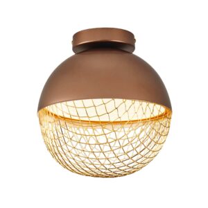 PLAFON LED REZI 25CM 18W 3000K COBRE