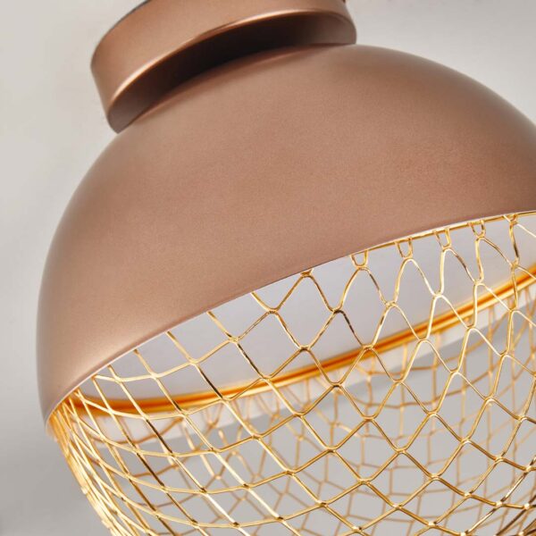 PLAFON LED REZI 25CM 18W 3000K COBRE - Image 5